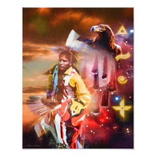 Impression Photo SKY DANCER Native American