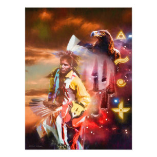 Impression Photo SKY DANCER Native American