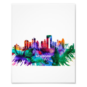 Impression Photo Skyline de Benidorm