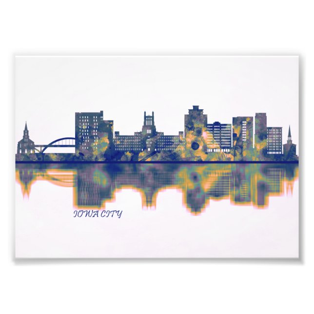 Impression Photo Skyline de Iowa (Devant)