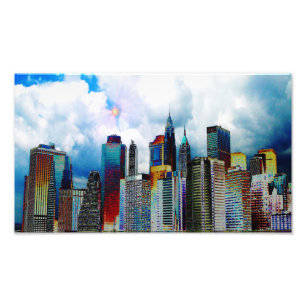 Impression Photo Skyline de New York