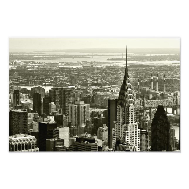 Impression Photo Skyline de New York (Devant)