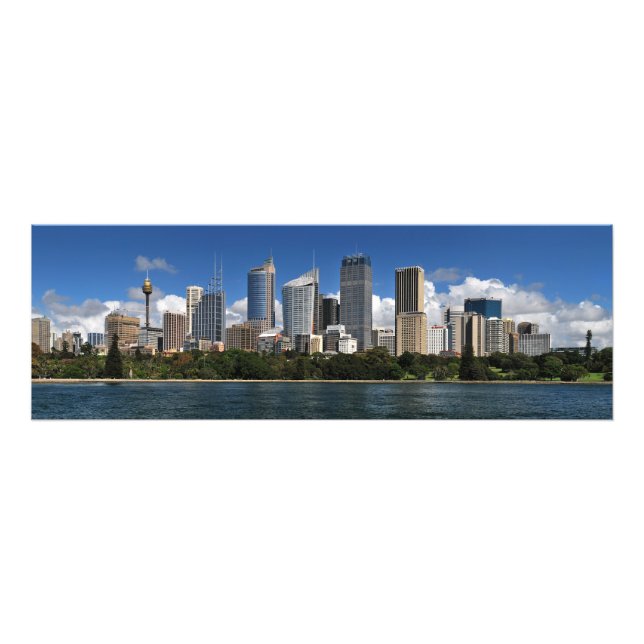 Impression Photo Skyline de Sydney (Devant)