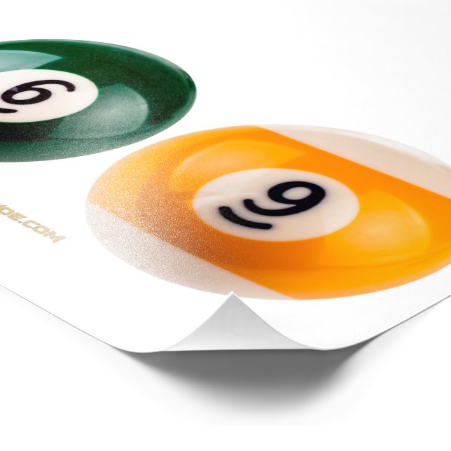 Impression Photo SlipperyJoe's 69 table de billard dur deux billiar (Coin)