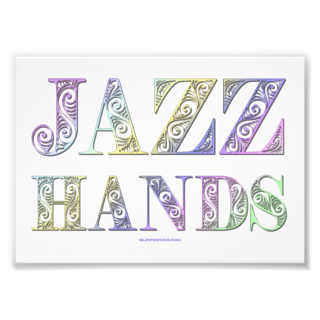 Impression Photo SlipperyJoe's comédie musicale Broadway Jazz Hands (Devant)