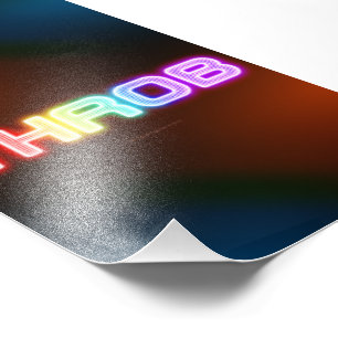 Impression Photo SlipperyJoe's gorge arc-en-ciel dégradé épais ca