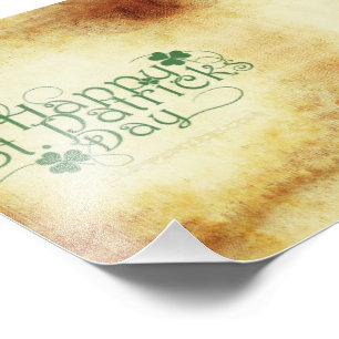 Impression Photo SlipperyJoe's Happy St. Patrick's Day holiday Iris