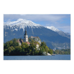 Impression Photo Slovénie, Bled, lac de Bled, île de Bled, Bled