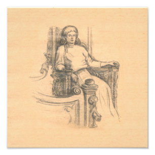 Impression Photo Soirée dans la vieille maison