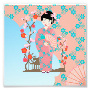 Impression Photo Soirée de Geisha girl