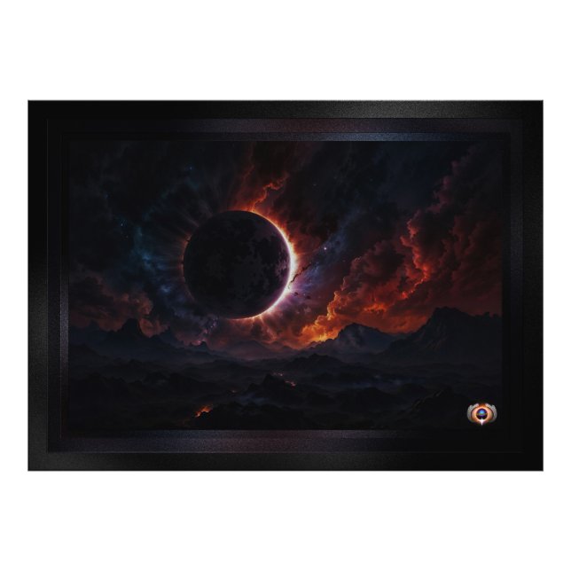 Impression Photo Solar Eclipse Chef-d'oeuvre cosmique Xzendor7 Art  (Devant)
