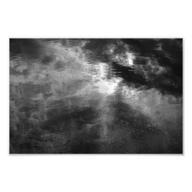 Impression Photo Soleil, Nuages, Eau Et Algues (Devant)