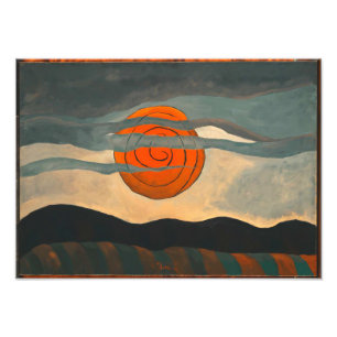 Impression Photo Soleil rouge Arthur Dove