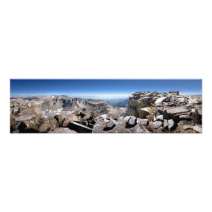 Impression Photo Sommet du mont Whitney - sentier John Muir