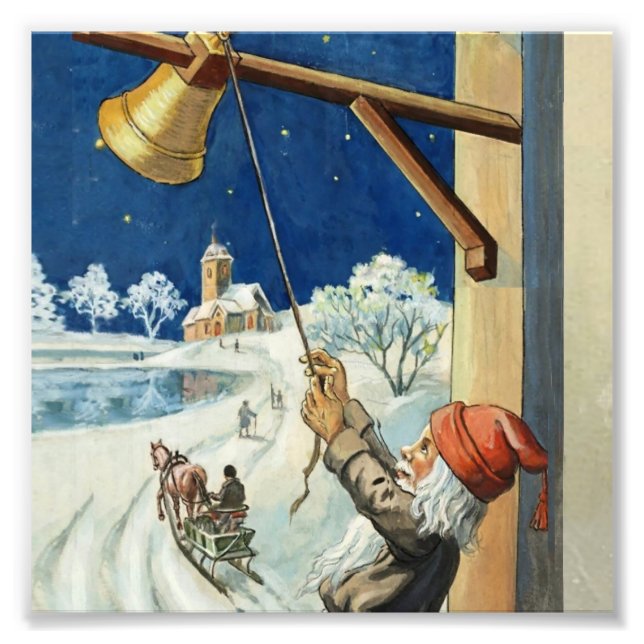 Impression Photo « Sonner la cloche » par Jenny Nystrom (Devant)
