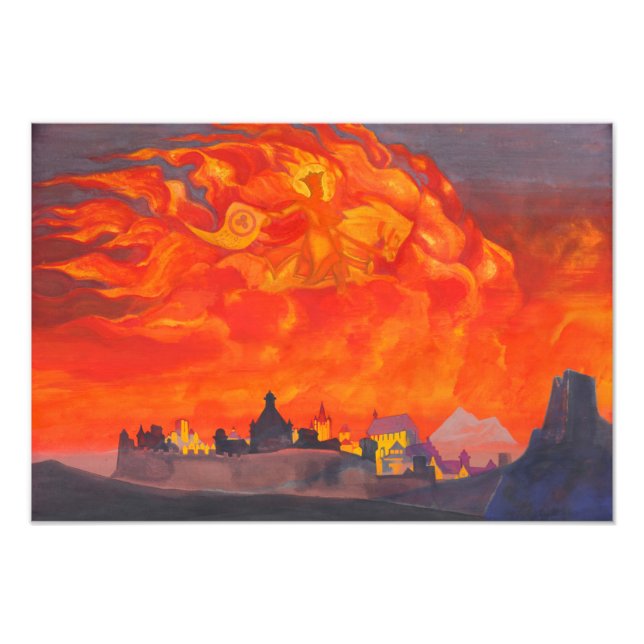 Impression Photo Sophia, la Sagesse du Tout-Puissant par Roerich (Devant)