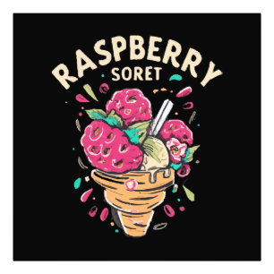 Impression Photo Sorbet de framboise 