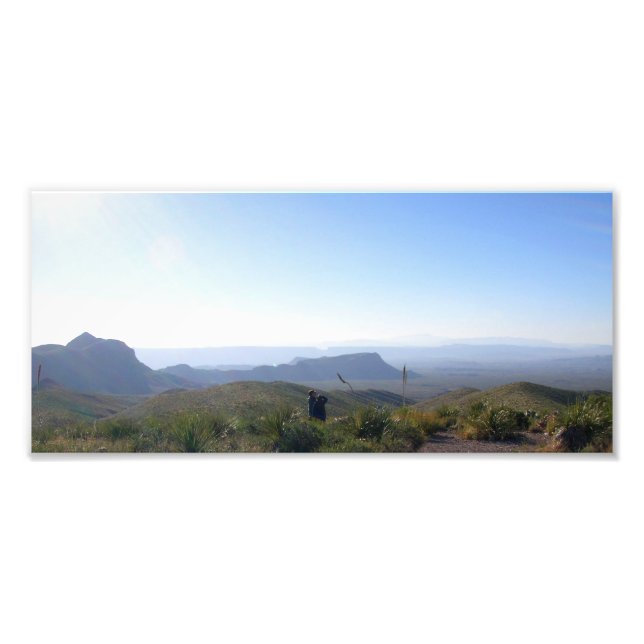 Impression Photo Sotol Vista Overlook, Parc national Big Bend (Devant)