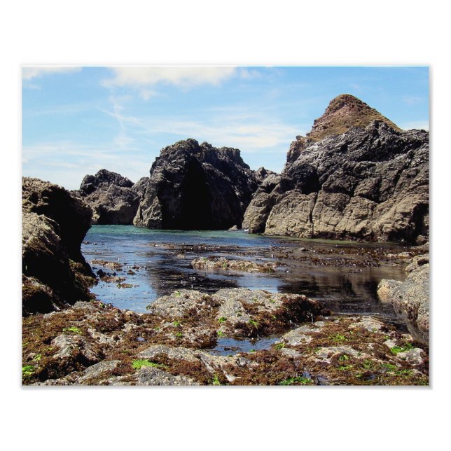 Impression Photo South Devon East Prawle À Gara Rock (Devant)