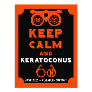 Impression Photo Soutien Et Sensibilisation À Keratoconus