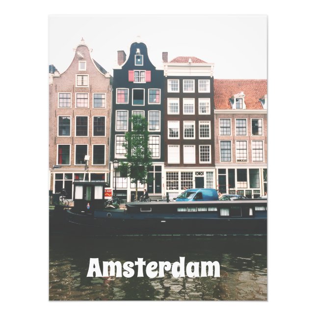 Impression Photo Souvenir de voyage à Amsterdam (Devant)