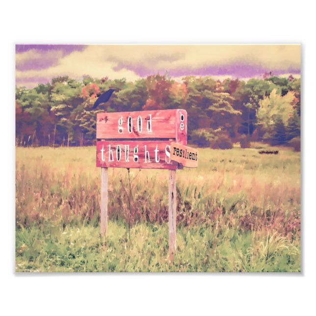Impression Photo Soyez bons - Dit Inspirationnel (Devant)