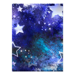Impression Photo Space Background with Stars