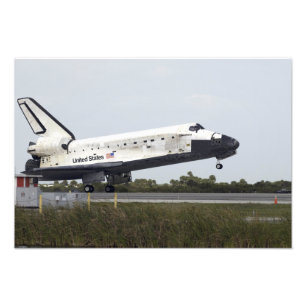Impression Photo Space Shuttle Discovery touche 2