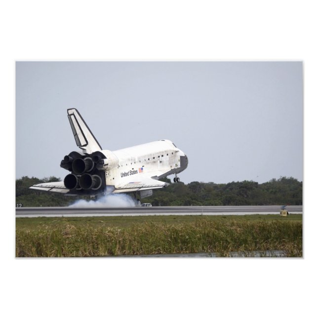 Impression Photo Space Shuttle Discovery touche 3 (Devant)