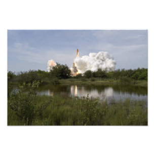 Impression Photo Space Shuttle Endeavor se lève sur 4
