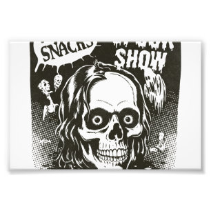 Impression Photo Spectacle de Spook Halloween Vintage