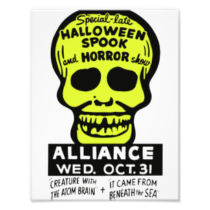 Impression Photo Spectacle spécial d'horreur et d'écoute tardive