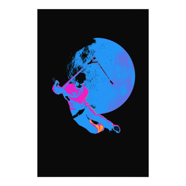 Impression Photo Spinning the Moon - Scooter Rider (Devant)