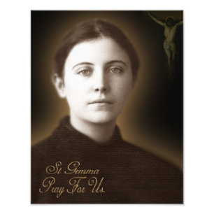 Impression Photo St Gemma Galgani,
