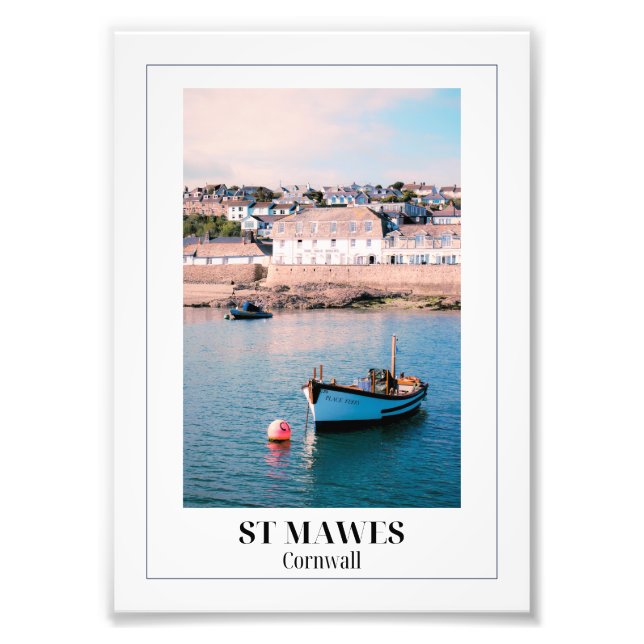 Impression Photo St Mawes, Cornouailles (Devant)