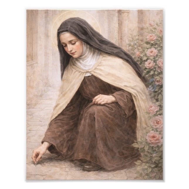 Impression Photo St. Therese of Lisieux "Little Way"  (Devant)