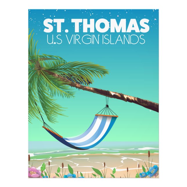 Impression Photo St Thomas Îles Vierges américaines. (Devant)