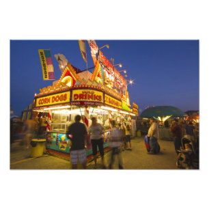Impression Photo Stand de nourriture à la Northwest Montana Fair à