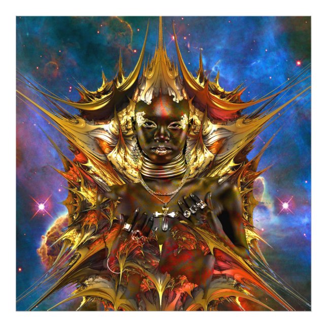 Impression Photo Star d'or magique (Devant)