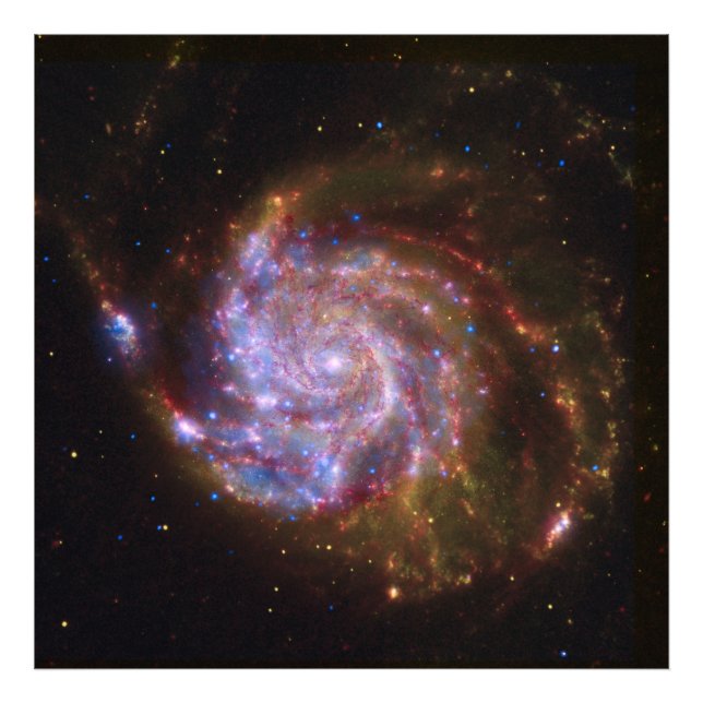Impression Photo Starbirth in the Pinwheel : Galaxy M101 (Devant)