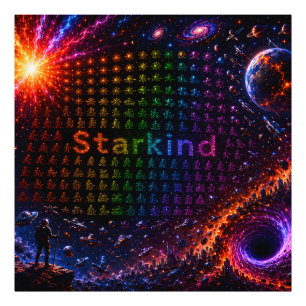 Impression Photo Starkind – Évolution cosmique de la vie