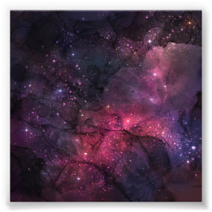 Impression Photo Starry Stars Espace extra-atmosphérique Galaxy Mo