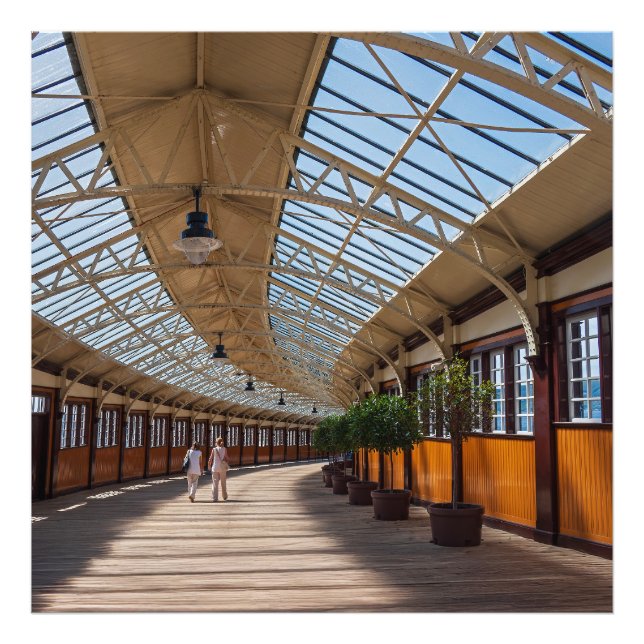 Impression Photo Station de la baie de Wemyss Nostalgic Imprimer (Devant)