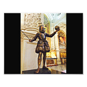 Impression Photo Statue Conquistador de Séville