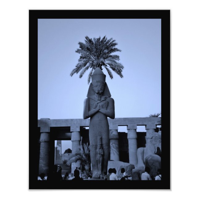 Impression Photo Statue d'Amenhotep (Devant)