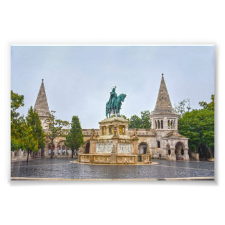 Impression Photo Statue de Saint-Étienne, Budapest, Hongrie