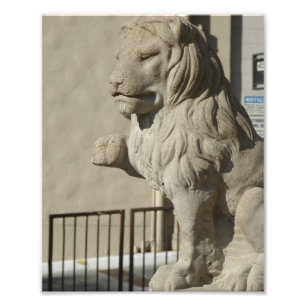 Impression Photo Statue du lion du Kansas City Plaza