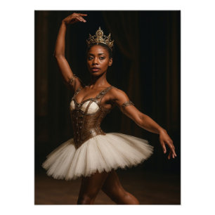 Impression Photo Steampunk Royal Ballerina Imaginaire élégant