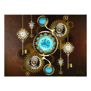 Impression Photo Steampunk Rusty Background