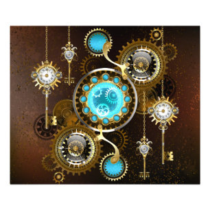 Impression Photo Steampunk Rusty Background